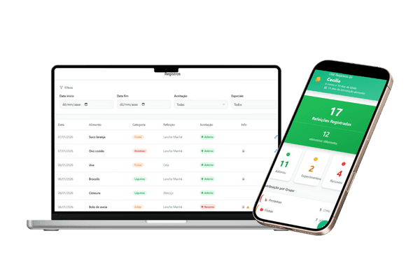 BabyFood Diary - WebApp de Introdução Alimentar