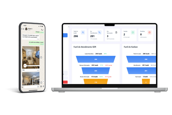EF Vendas - Dashboard CRM e IA Comercial
